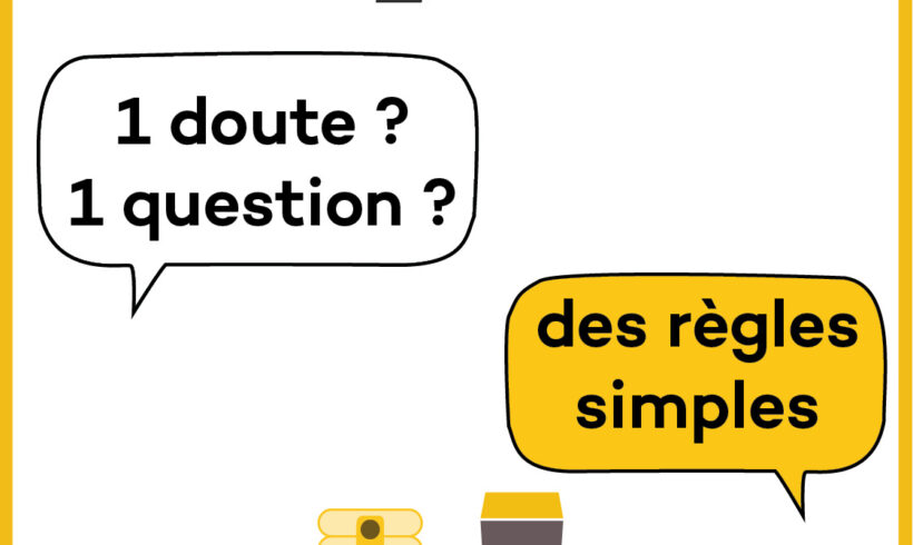 TRIONS + SIMPLE ! Des règles simples à connaître