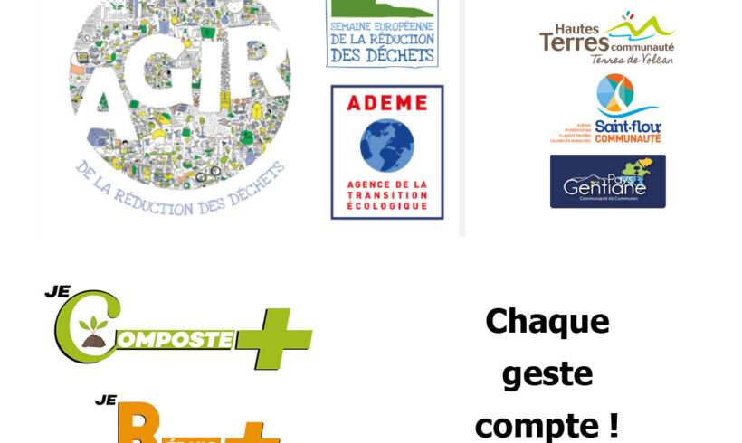 Semaine Européenne de la Réduction des déchets 2024 : agir tous les jours !